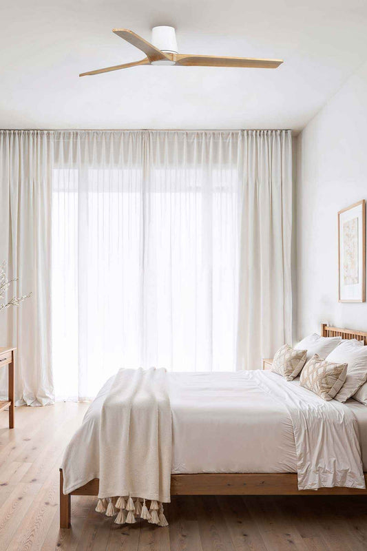 Ventilateur de plafond HEYWOOD TUB Ø 1320 blanc