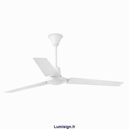 ventilateur de plafond Ventilateur de plafond INDUS blanc Faro Lumisign