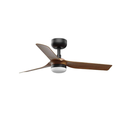 Ventilateur de plafond MINI PUNT LED noir pales bois