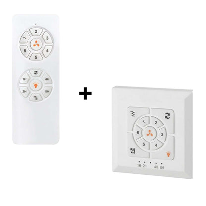 Ventilateur de plafond ZAMBELIS 23002 Ø 1520 mm doré pales noyer sans éclairage